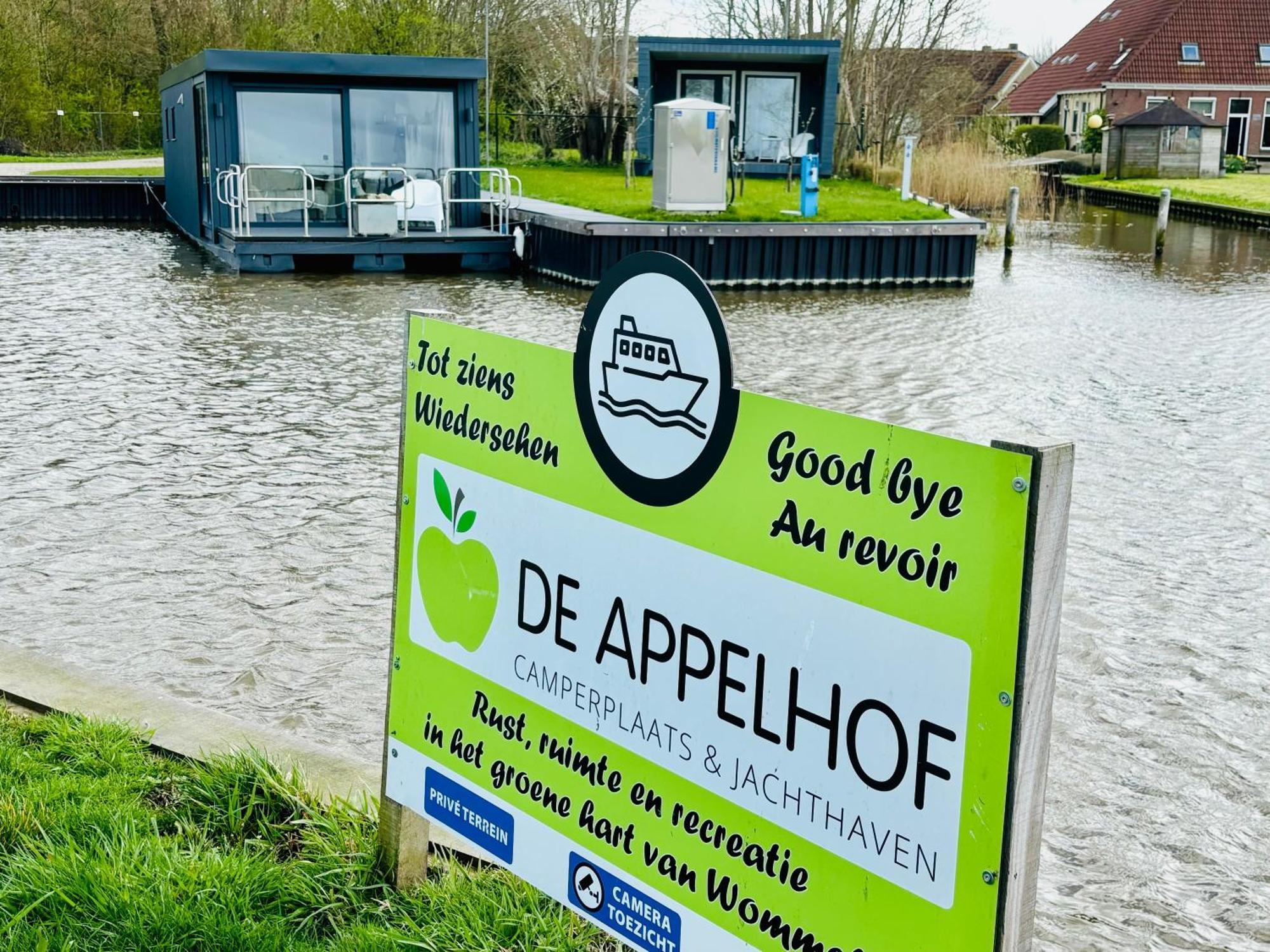 Uniek Overnachten In Een Tiny House Op De Appelhof Wommels 外观 照片